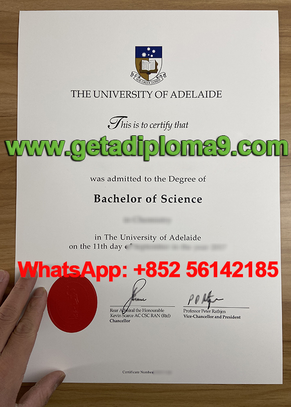 Buy University of Adelaide diploma