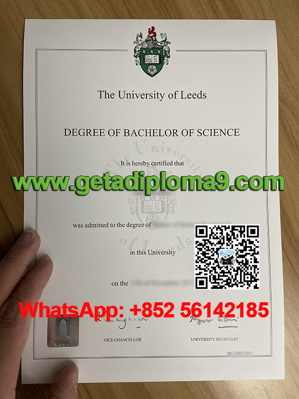 Order a fake University of Leeds diploma