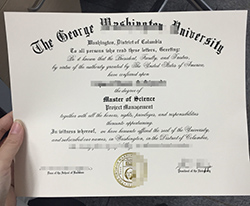 办理乔治华盛顿大学毕业证