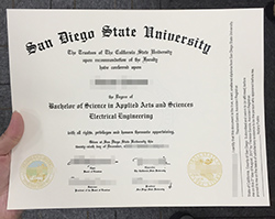 办理圣地亚哥州立大学毕业证