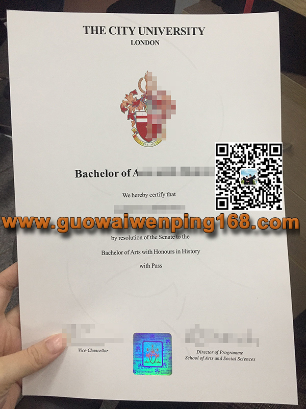 伦敦城市大学毕业证，伦敦城市大学文凭学历，City, University of London diploma
