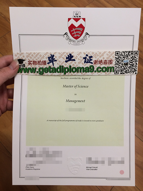 buy Middlesex University degree, buy fake certificate