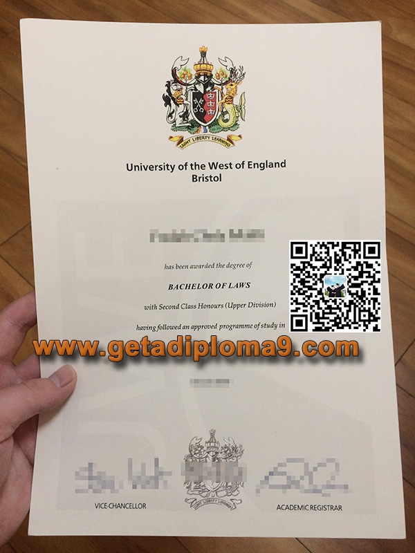 UWE degree sample