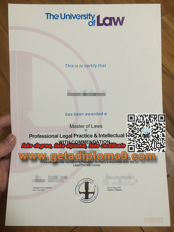 University of Law fake diploma