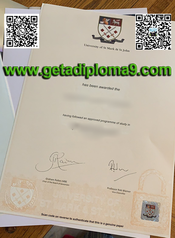 How to order a Plymouth Marjon University fake certificate? Buy a bachelor's degree from The University of St Mark and St John. 