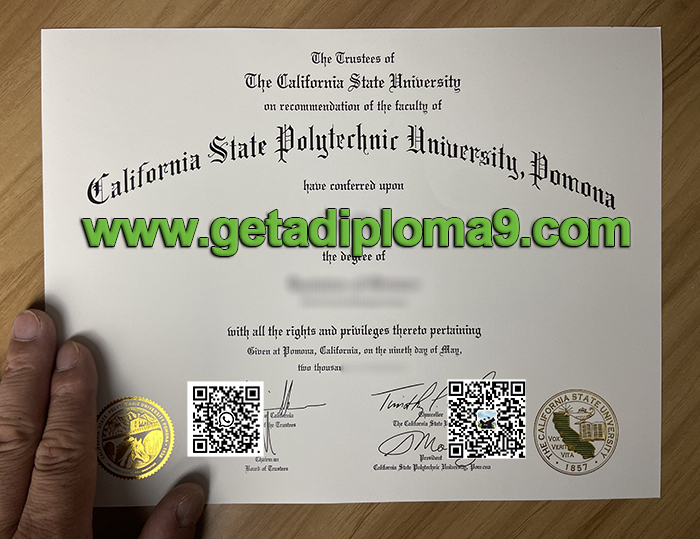 get a fake Cal Poly Pomona diploma