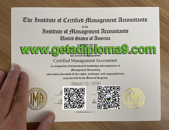 Fake CMA certificate, fake IMA certificate