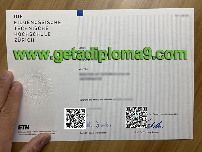 need a fake ETH Zürich degree