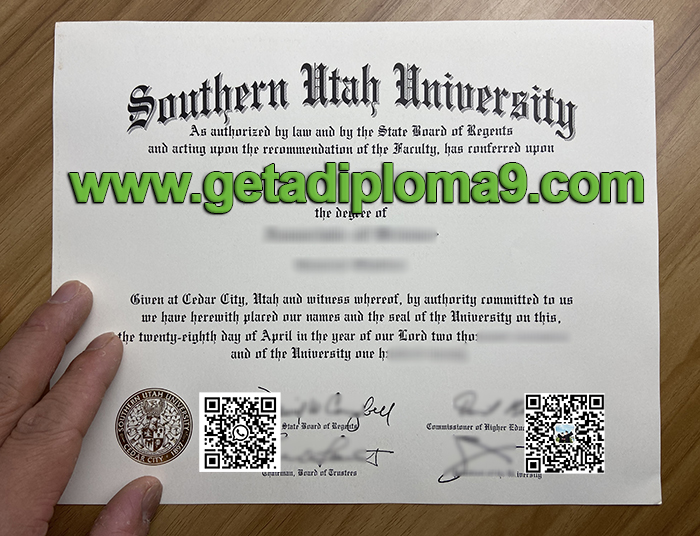 Fake SUU diploma