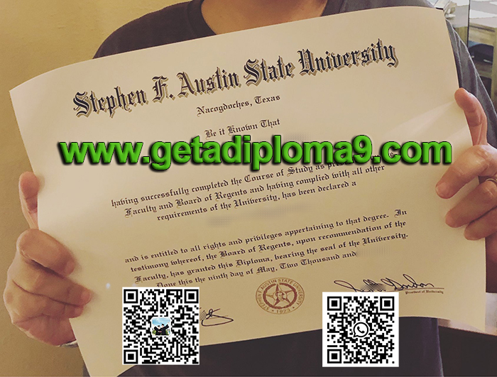 Phony SFASU diploma