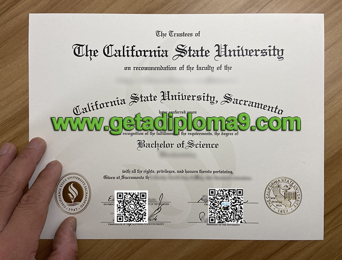 Get Sac State degree