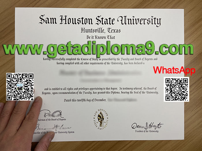 SHSU diploma