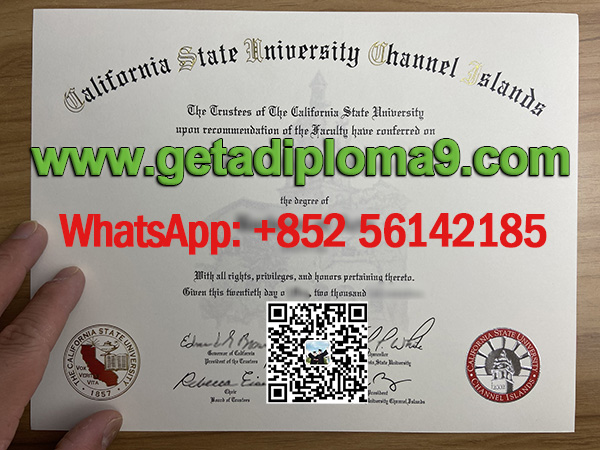 fake CSU Channel Islands diploma