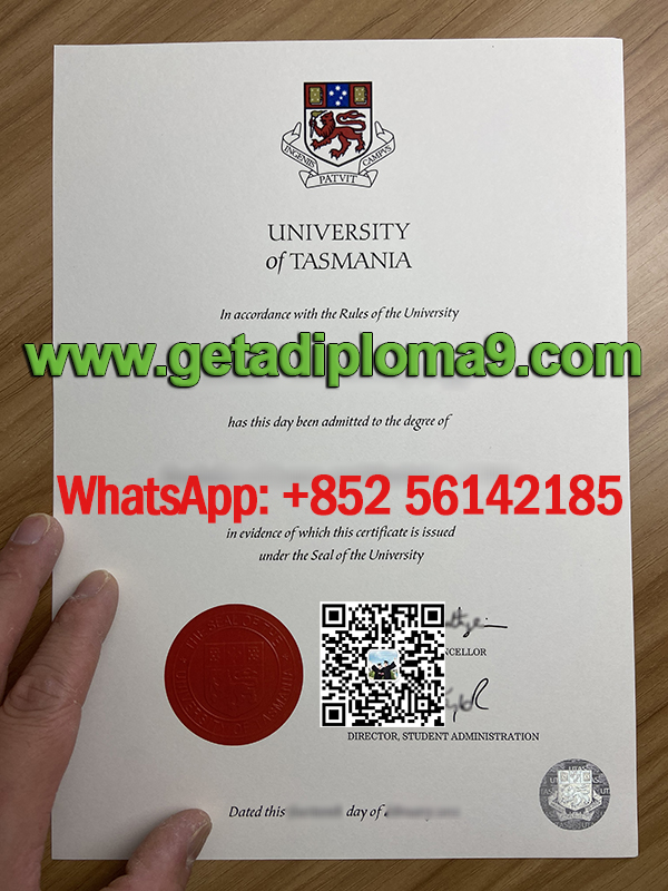 phony University of Tasmania diploma