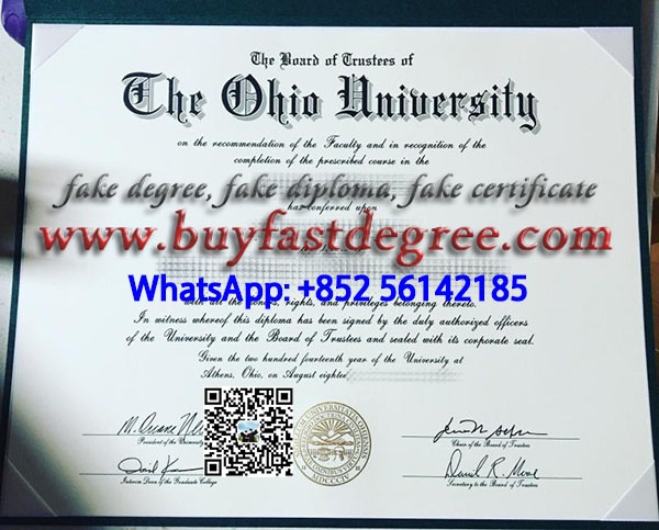 Ohio University degree