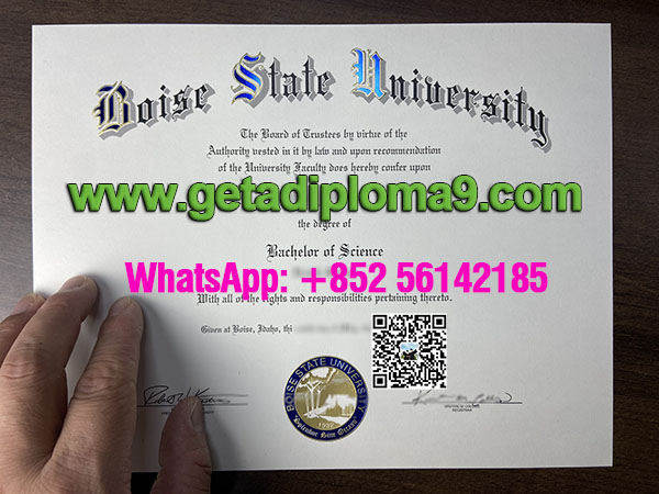 Get a fake Boise State University diploma.