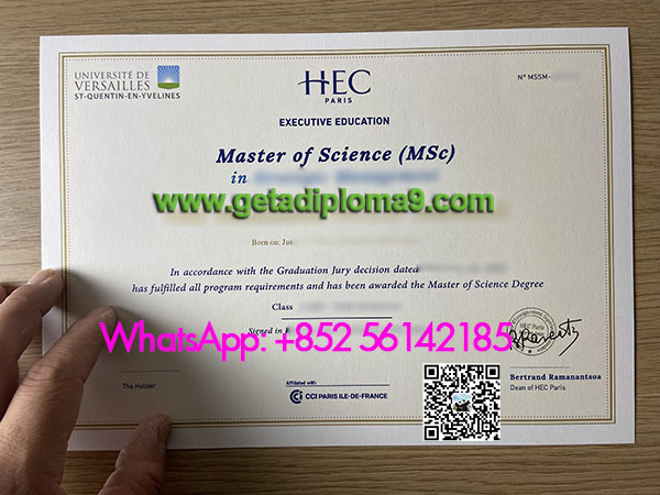 HEC Paris degree